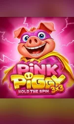3X3 Pink Piggy Hold The Spin